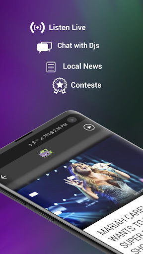Android application 98.3 The Key screenshort