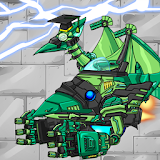 Dr.Ptera - Combine! Dino Robot : Dinosaur Game icon