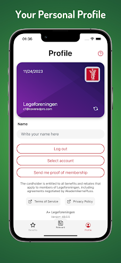 A+ Legeforeningen Screen 3