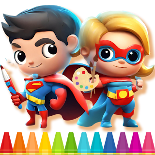 Drawing Heroes: Draw, Coloring apk