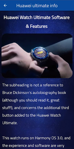 Huawei Watch Ultimate Guide