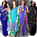 indian sari dresses icon