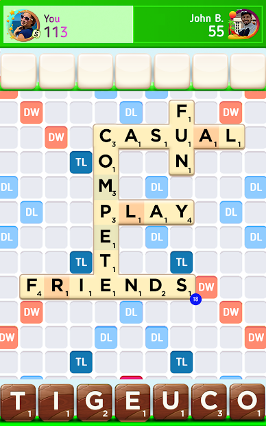 Captura 22 Scrabble® GO-Classic Word Game android