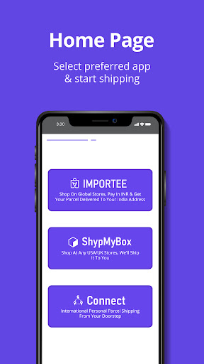 Android application Shypmax Club screenshort