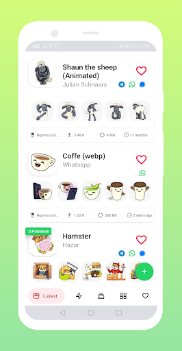 Android application Stickers.wa - Sticker Maker screenshort