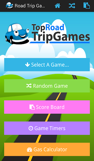 Android application Road Trip Travel Games screenshort