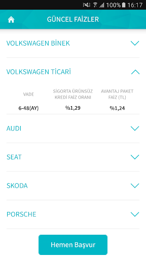 vdf Araç kredisinin en kolayı Screen 2