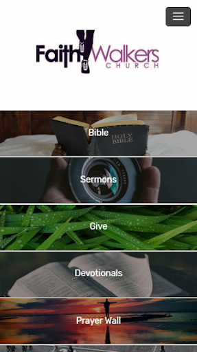 Android application Faith Walkers Church AL screenshort