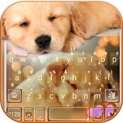 Dynamic Sleeping Puppy Keyboard Theme