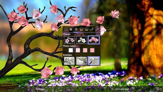 Spring Flowers 3D Parallax Pro MOD APK (remendado) 4
