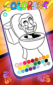 Skibidi Toilet Coloring Book 1.1 APK + Mod (Free purchase) for Android