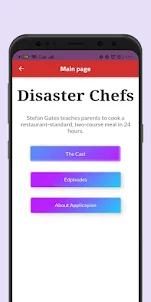 Disaster chef