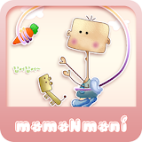 NK 카톡_모모N모니_ 나좀낚지마 카톡테마 icon