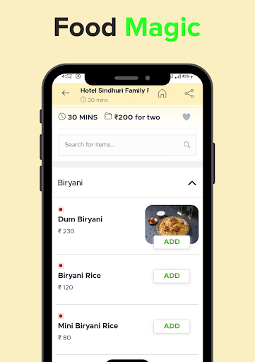 Food Magic Screen 3