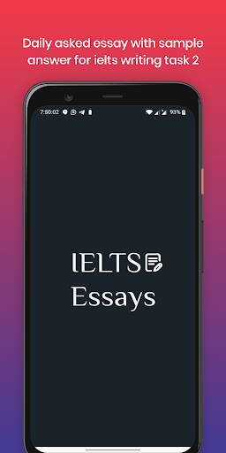 Android application IELTS Essay - Writing Task 2 P screenshort