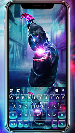 Android application Cool Anonymous Keyboard Backgr screenshort