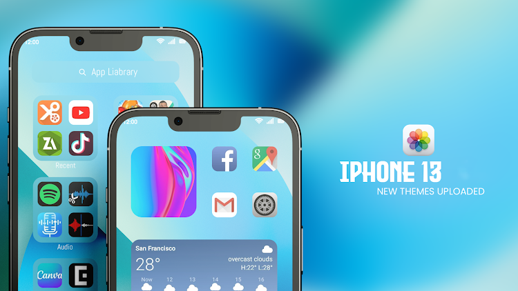 iPhone 13 Launcher - 1.0.0 - (Android)