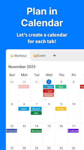 Plan Calendar -Make a Schedule screenshot 16