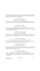 21 Laws of Leadership