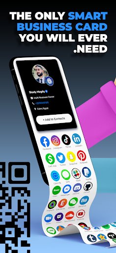 Android application RhinoTap - Smart Business Card screenshort