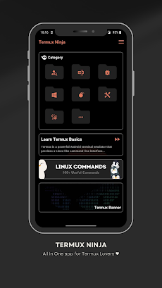 Termux Ninja - Tools & Commandのおすすめ画像1