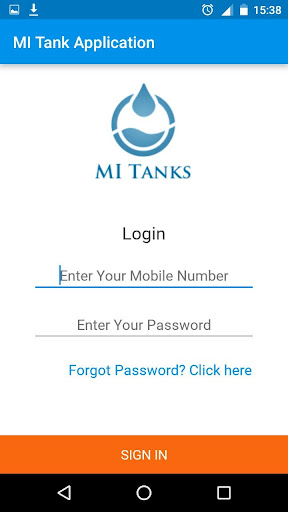 MI Tank - Status monitoring Screen 2