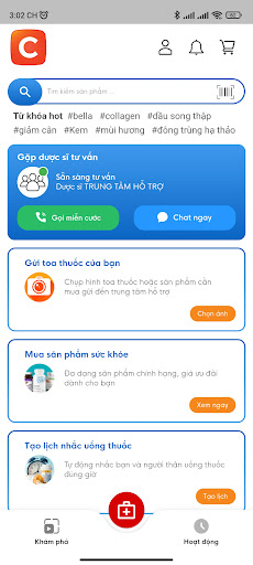 Android application Chợ thuốc tây screenshort