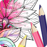 Color Therapy for Adults - Coloring Book icon
