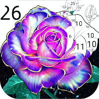 Coloring Art-Color By Number  Coloring Book