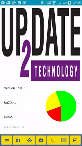Android application Up2Date Legacy screenshort