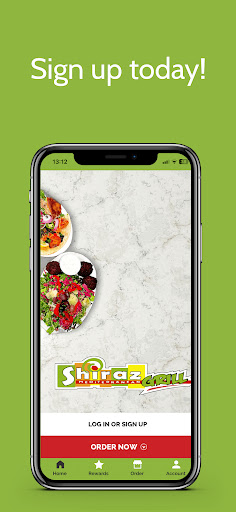Android application Shiraz Mediterranean Grill screenshort