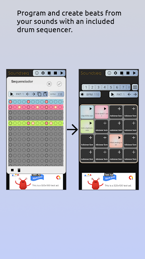Soundseq Drumpad Screen 2
