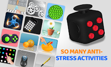 Anti stress app | stress relief games fidget cubesのおすすめ画像1