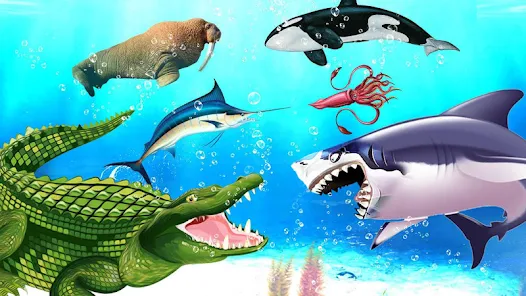 Sea Animal Kingdom: War Simula - Apps on Google Play