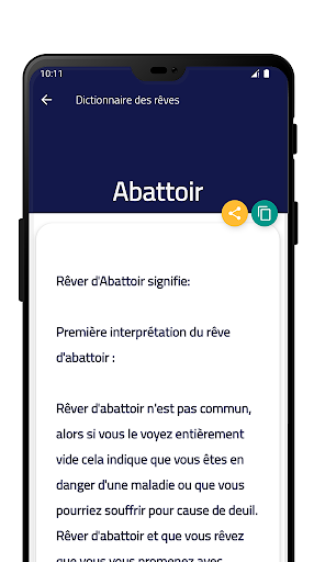Dictionnaire des rêves Screen 3