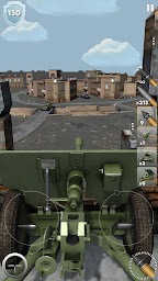 Artillery Guns Destroy Tanks