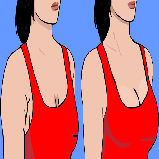 Armpit fat workout - Slim arms logo