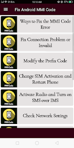 Fix Android MMI Code