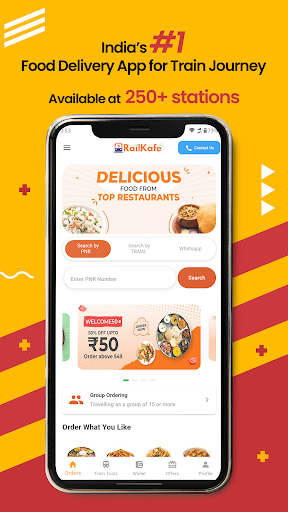 RailKafe - Order Food in Train