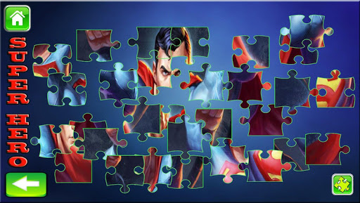 Cartoon hero Jigsaw Super puzzle games  screenshots 1