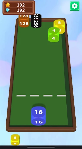 drop block number : 2048 merge - Screenshot 2