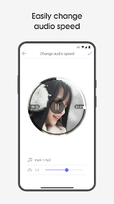 Captura de Pantalla 2 Cambiar la velocidad de video android