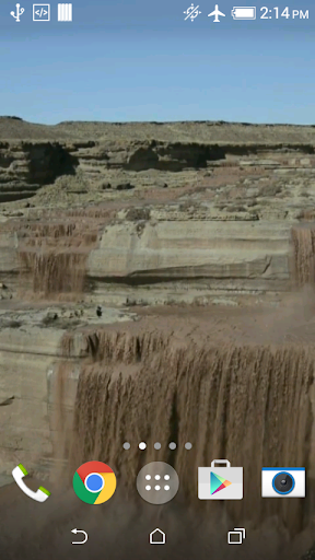 Grand Falls Live Wallpaper Screen 2