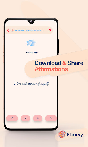 Flourvy: Positive Affirmations Screen 3