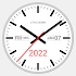 White Analog Clock-7