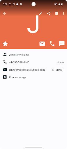 Contacts screenshot 5