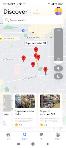 Android application ComercioAlerta PBA screenshort