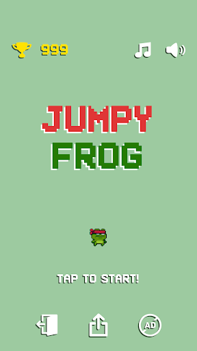 Android application Jumpy Frog, Legacy screenshort