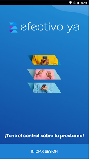Android application Efectivo Ya screenshort