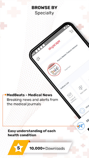 Android application Ferri's Netter Patient Advisor screenshort